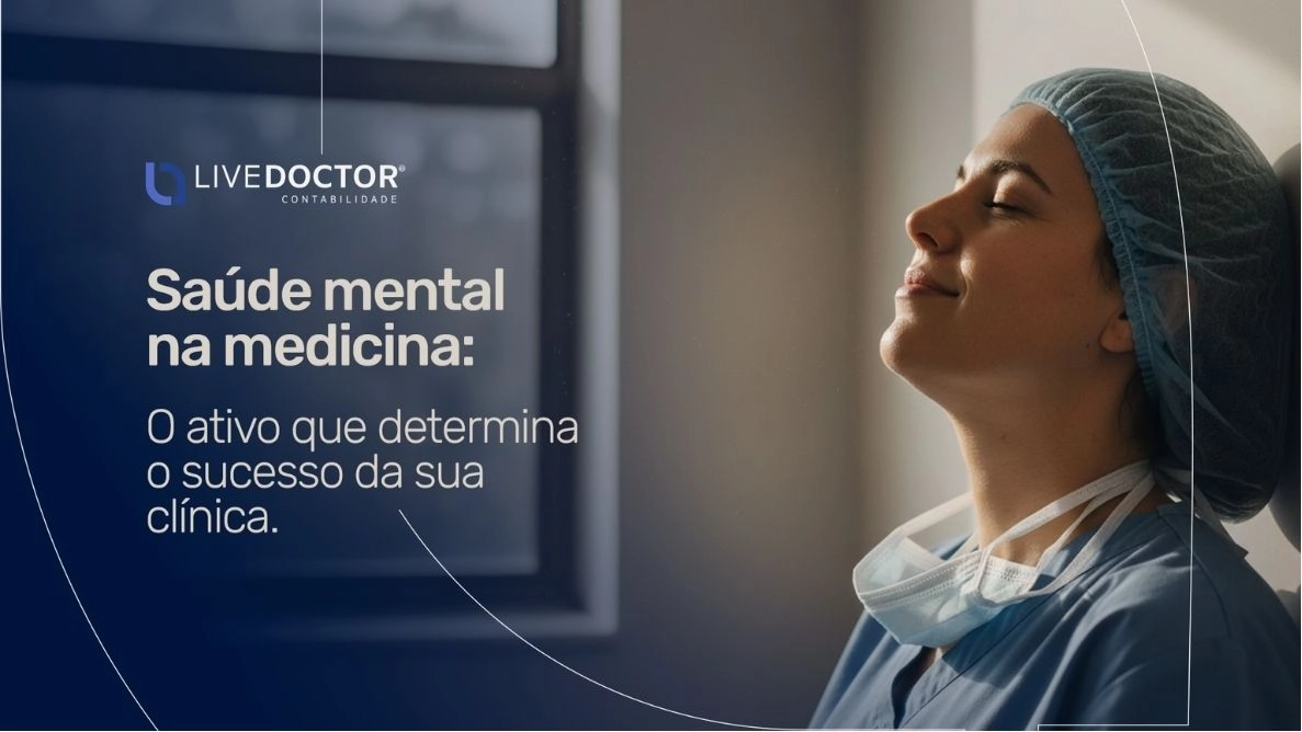 Imagem do artigo Saúde mental na medicina: o ativo que determina o sucesso da sua clínica